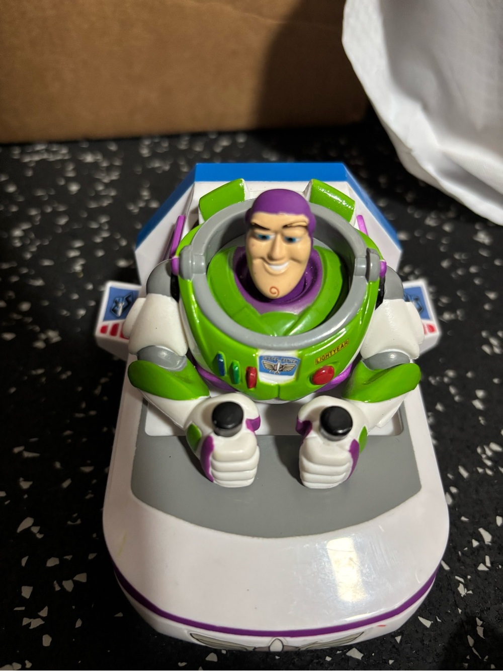 Buzz Lightyear Disney Parks Pullback Toy Car Ship Toy Story Figure Pixar